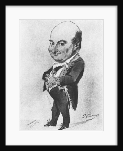 Charles Augustin Sainte-Beuve by Eugene Giraud