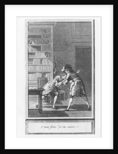 Illustration from 'The Life and Adventures of Mr. Cleveland, Natural Son of Oliver Cromwell' by Abbé Prévost by French School