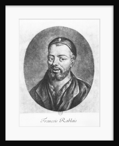 Portrait of François Rabelais by Daniel I Sarrabat