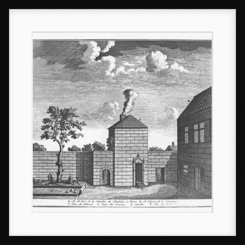 Exterior of the house of François Rabelais in Chinon by French School