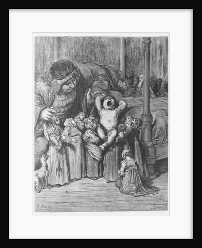 The birth of Gargantua by Gustave Dore