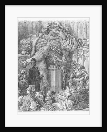 Illustration from 'Gargantua and Pantagruel', by François Rabelais by Gustave Dore