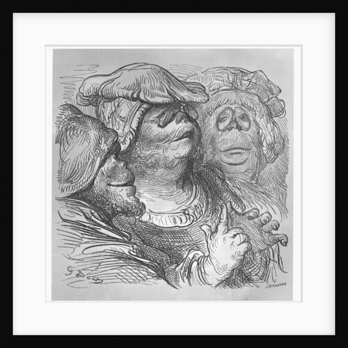 Inhabitants of the island of Ennasin by Gustave Dore