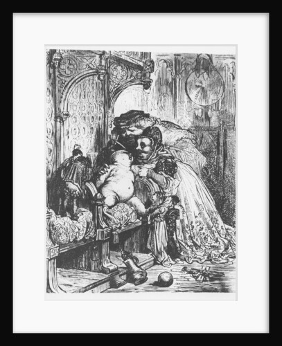 The birth of Pantagruel by French School