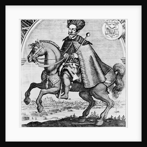 Equestrian portrait of Aleksey Mikhailovich, Tsar of Russia by French School