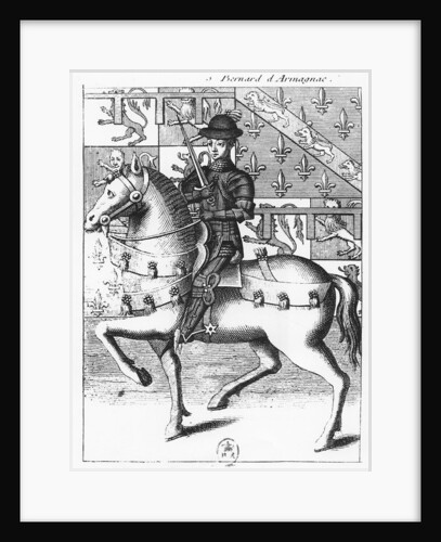 Bernard VII d'Armagnac by French School