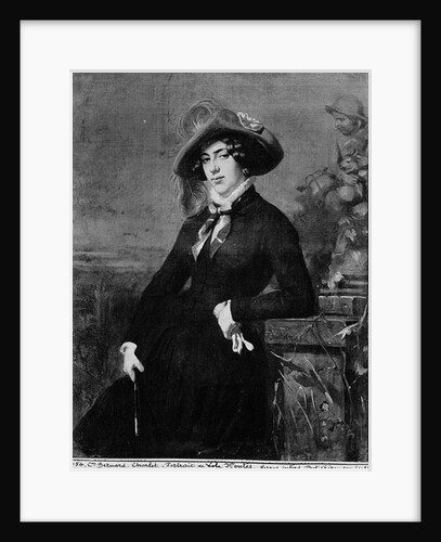 Portrait of Lola Montez, 1844 by Nicolas Toussaint Charlet