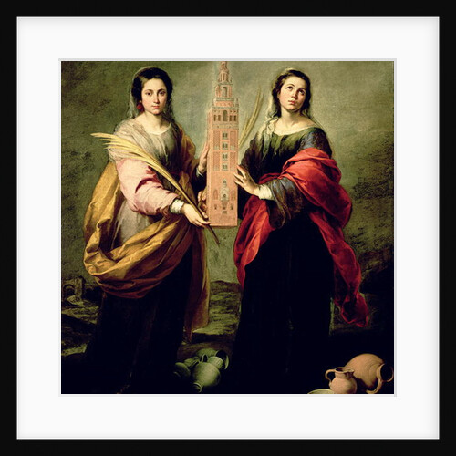 St. Justina and St. Rufina, 1675 by Bartolome Esteban Murillo