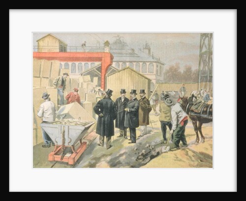 The Prince of Wales Visiting the Building Site of the 1900 Universal Exhibition by F.L. & Tofani Oswaldo Meaulle