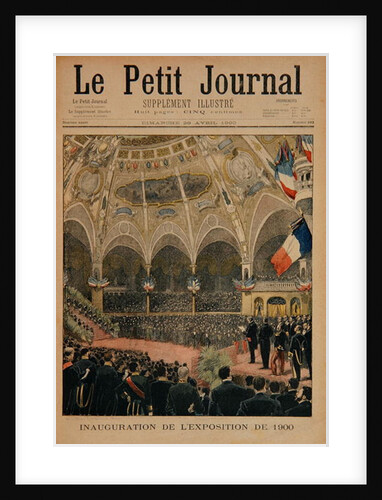 Inauguration of the Universal Exhibition of 1900, Paris by French School