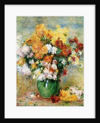 Bouquet of Chrysanthemums, c.1884 by Pierre Auguste Renoir