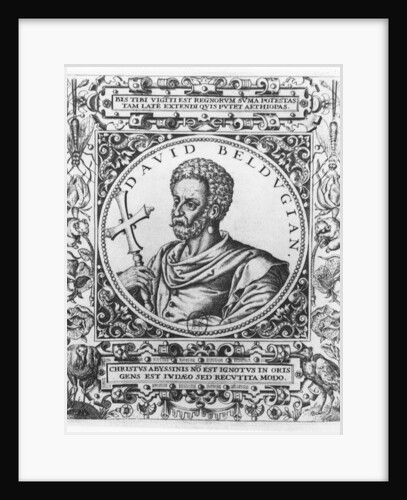 David Beldugian, Emperor of Abyssinia by Theodor de Bry