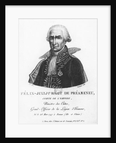 Félix Bigot de Préameneu by Duchemin Duchemin