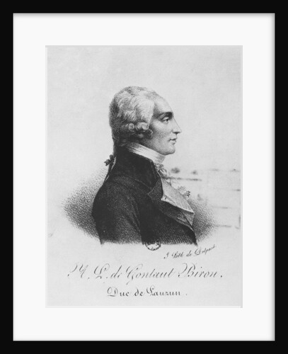 Armand de Gontaut, Duke of Biron by Francois Seraphin Delpech