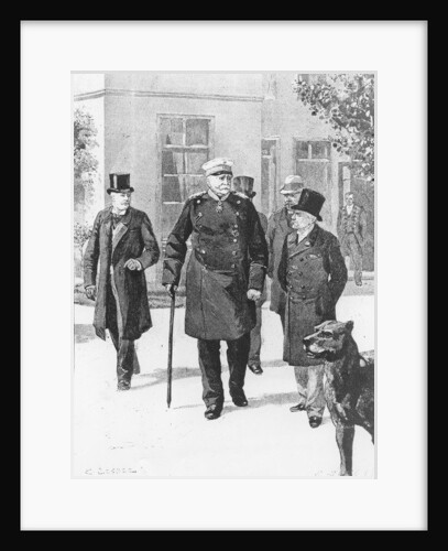 Otto von Bismarck by Carl Ludwig Friedrich Becker