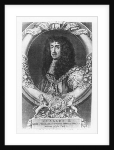 Charles II, King of England by George Vertue