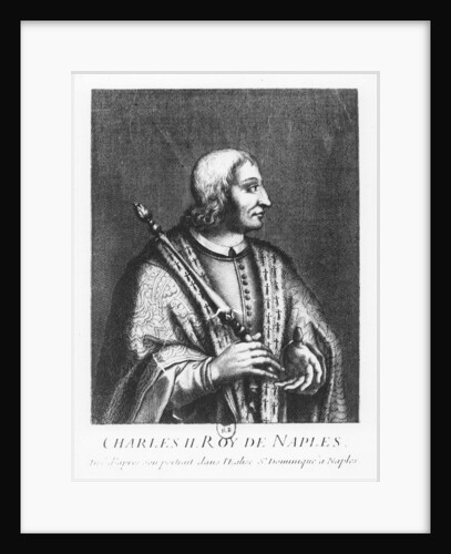 Charles II, the Lame, King of Naples by Pierre Duflos