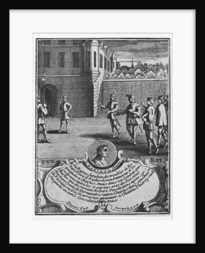 Charles III the Simple by French School