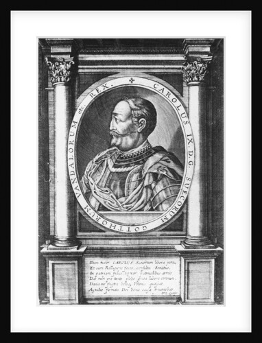 Charles IX, King of Sweden by French School