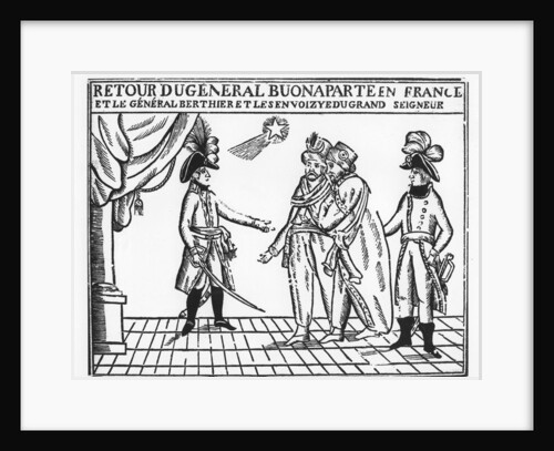 Return of General Bonaparte to France by French School