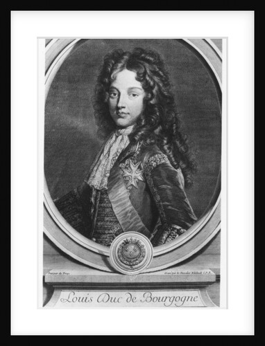 Louis, Duke of Burgundy by Gerard Edelinck