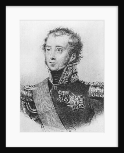Louis-Auguste-Victor, Count de Ghaisnes de Bourmont by Joseph Chabord