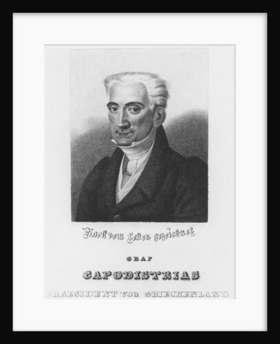 Ioannis Kapodistrias by Italian School