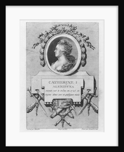 Catherine I of Russia by French School