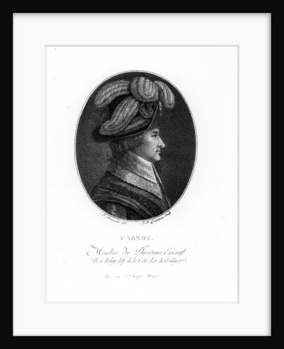 Lazare Nicolas Graf Carnot, 1884-90 by German School