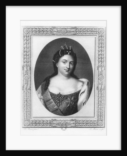 Catherine I of Russia by A. J. Mecou