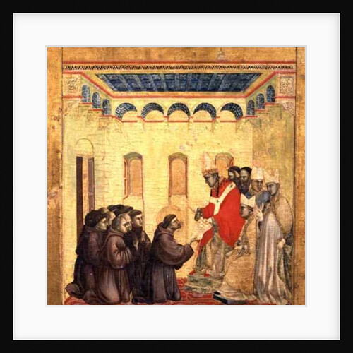 Pope Innocent III Approving the Rule by Giotto