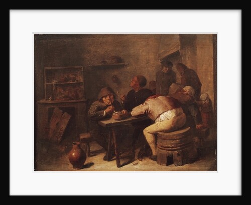 Interior with Smokers by Adriaen Brouwer