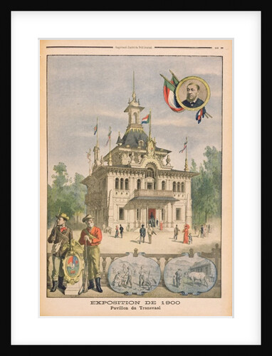 The Transvaal pavilion at the Universal Exhibition of 1900, Paris by French School