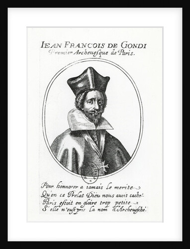 Jean-François de Gondi by French School