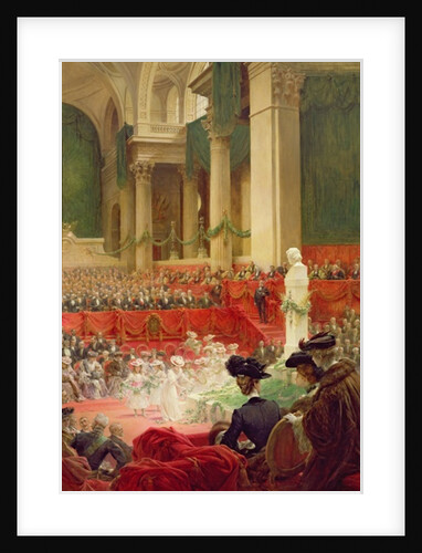 The Ceremony at the Pantheon to Celebrate the Centenary of the Birth of Victor Hugo 26th February 1902, 1904 by Theobald Chartran