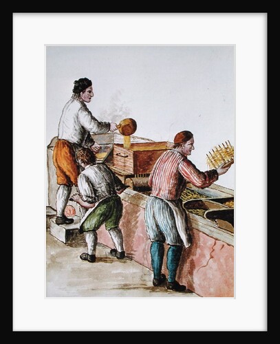 Venetian Wax Refinery by Jan van Grevenbroeck