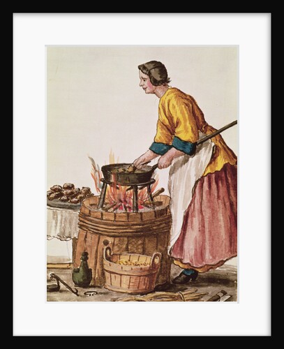 Venetian Doughnut Seller by Jan van Grevenbroeck
