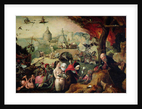 The Temptation of St. Anthony, 1547 by Pieter Huys