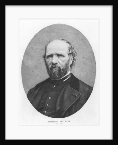 Portrait of Alphonse Poitevin by French Photographer