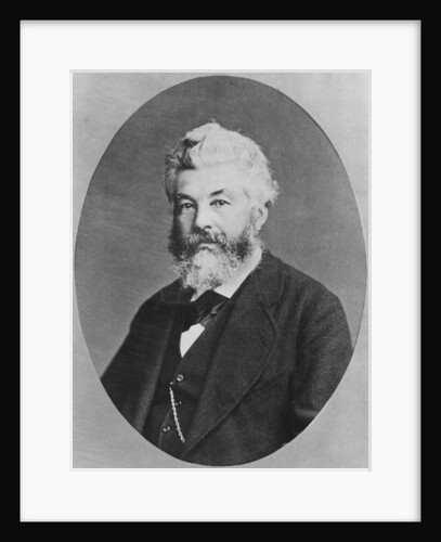 Portrait of Nicolas Auguste Pomel by French Photographer