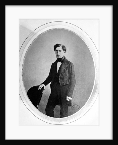 Portrait of Victor Puiseux by French Photographer