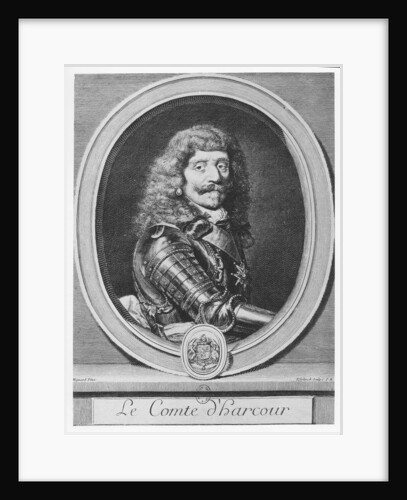Henri de Lorraine, Comte d'Harcourt by Gerard Edelinck
