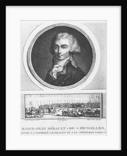 Marie-Jean Hérault de Séchelles by Charles Francois Gabriel Levachez