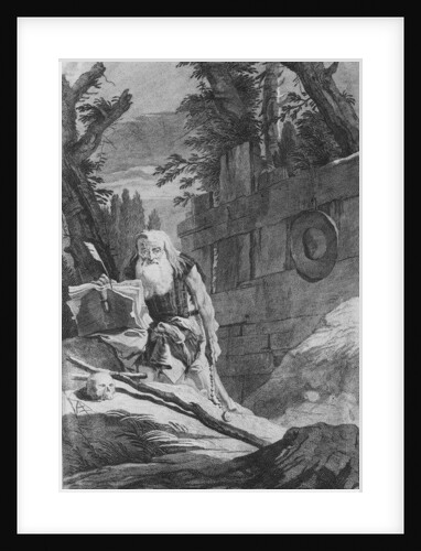 St Hilarion by Giovanni Battista Tiepolo