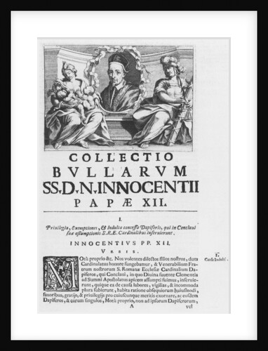 Collection of the Papal Bulls of Pope Innocent XII by Italian School
