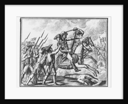 Death of General Joubert at the Battle of Novi, 1799 by L.F. Labrousse