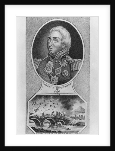 Prince Mikhail Illarionovich Golenischev-Kutuzov by French School