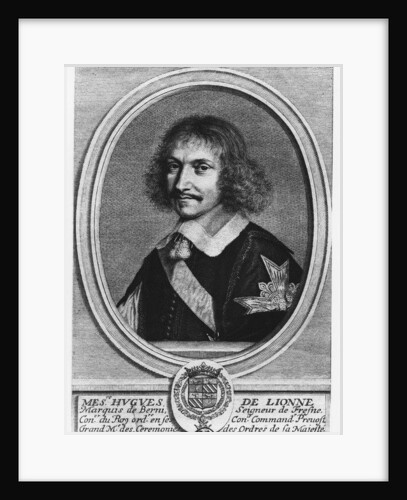 Hugues de Lionne by Robert Nanteuil