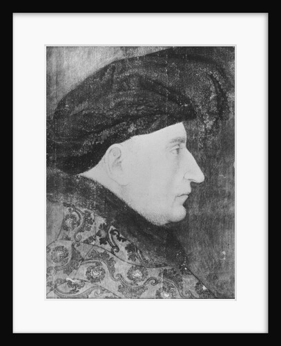 Louis II of Anjou, King of Naples and Sicily, 1410 by French School