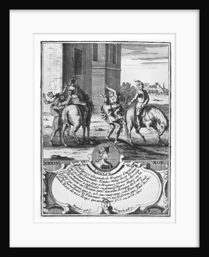 Louis V the Fainéant by French School